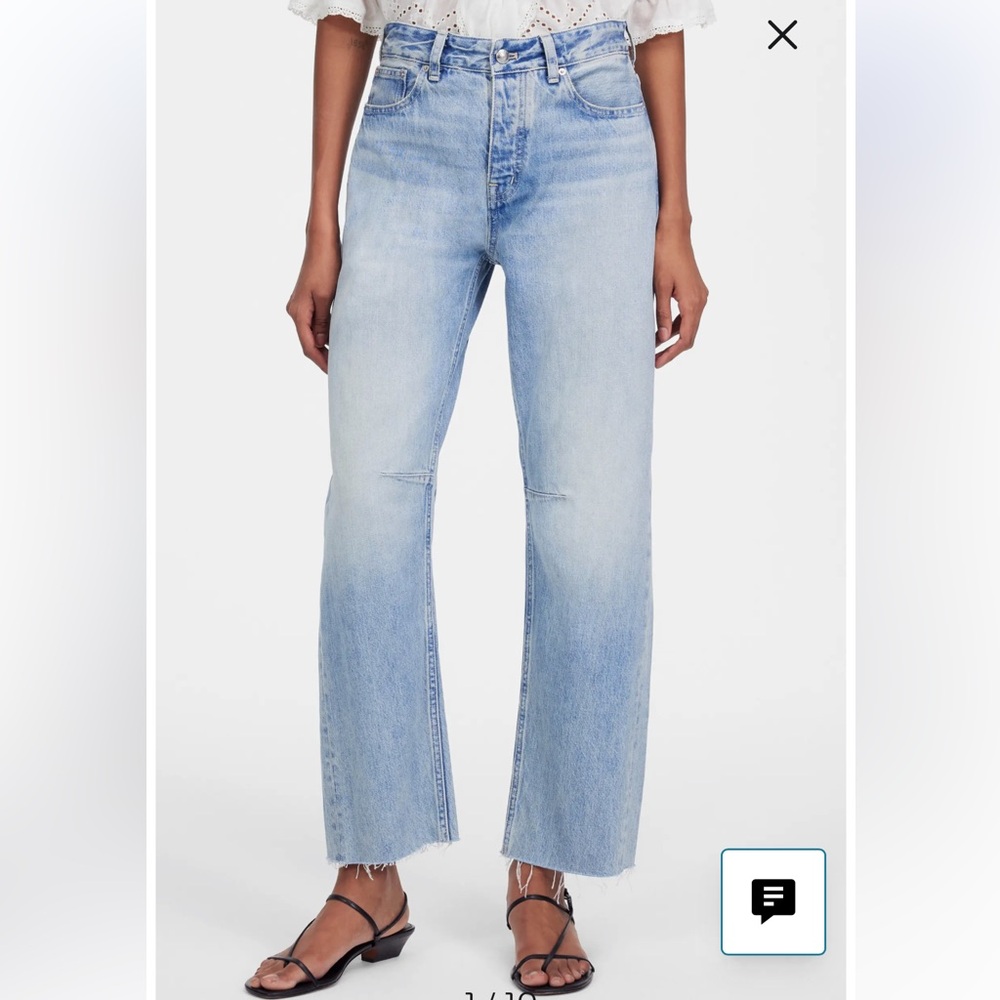 Madewell Darted Barrel Jeans